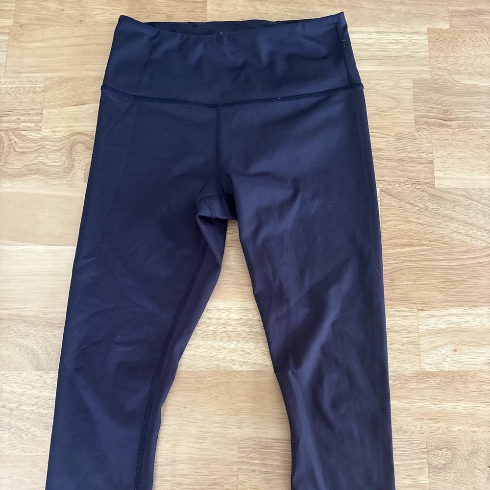 Navy scalloped Kate Spade leggings